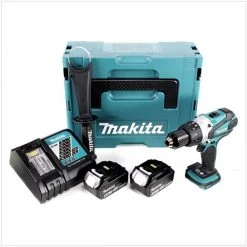 Makita Säulenbohrmaschine »Makita DDF 458 RTJ 18V Akku Bohrschrauber 91 Nm im Makpac mit 2x BL1850 B 5,0 Ah Akku und DC18RC Ladegerät« -Makit Werkzeug Verkaufe f2e4c504 6ff2 5f1c 92d5 0a9159398fbd
