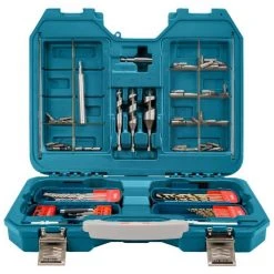 Makita Bit- und Steckschlüsselset »Makita 104-tlg. Bohrer und Bit Set Metallisch«, 104-St.