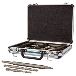 Makit Werkzeug Verkaufe 19 Makita Bit- und Steckschlüsselset »Makita Bohrer- und Meißelset 13-tlg. Silber«, 13-St.