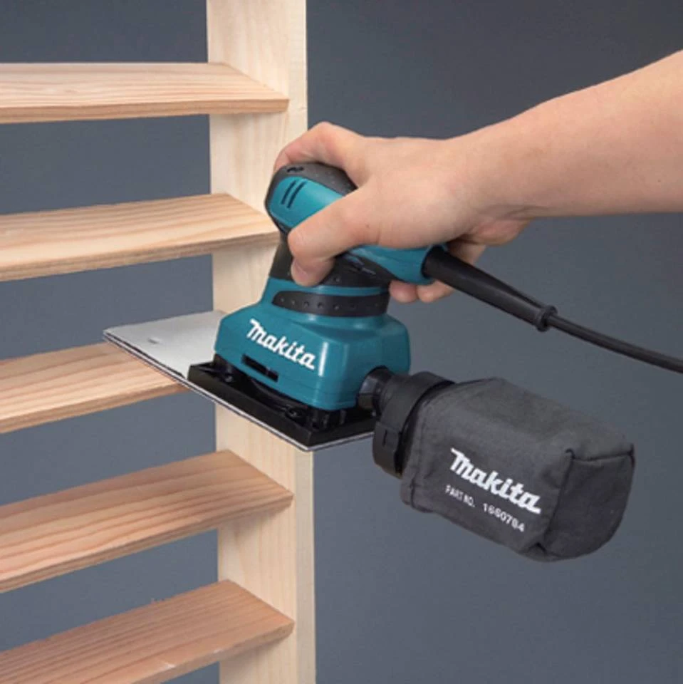 Makita Schwingschleifer »BO4566J«, inkl. Staubabsaugung 4 Makita Schwingschleifer »BO4566J«, inkl. Staubabsaugung – Bild 2